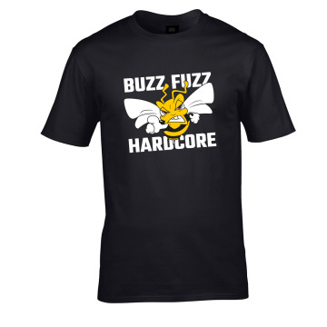 Buzz Fuzz T-shirt Logo | zwart