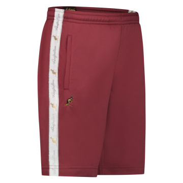 Australian bermuda met witte bies 3.0 | bordeaux