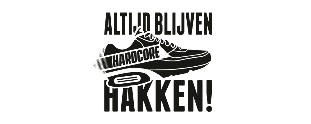 Altijd blijven hakken